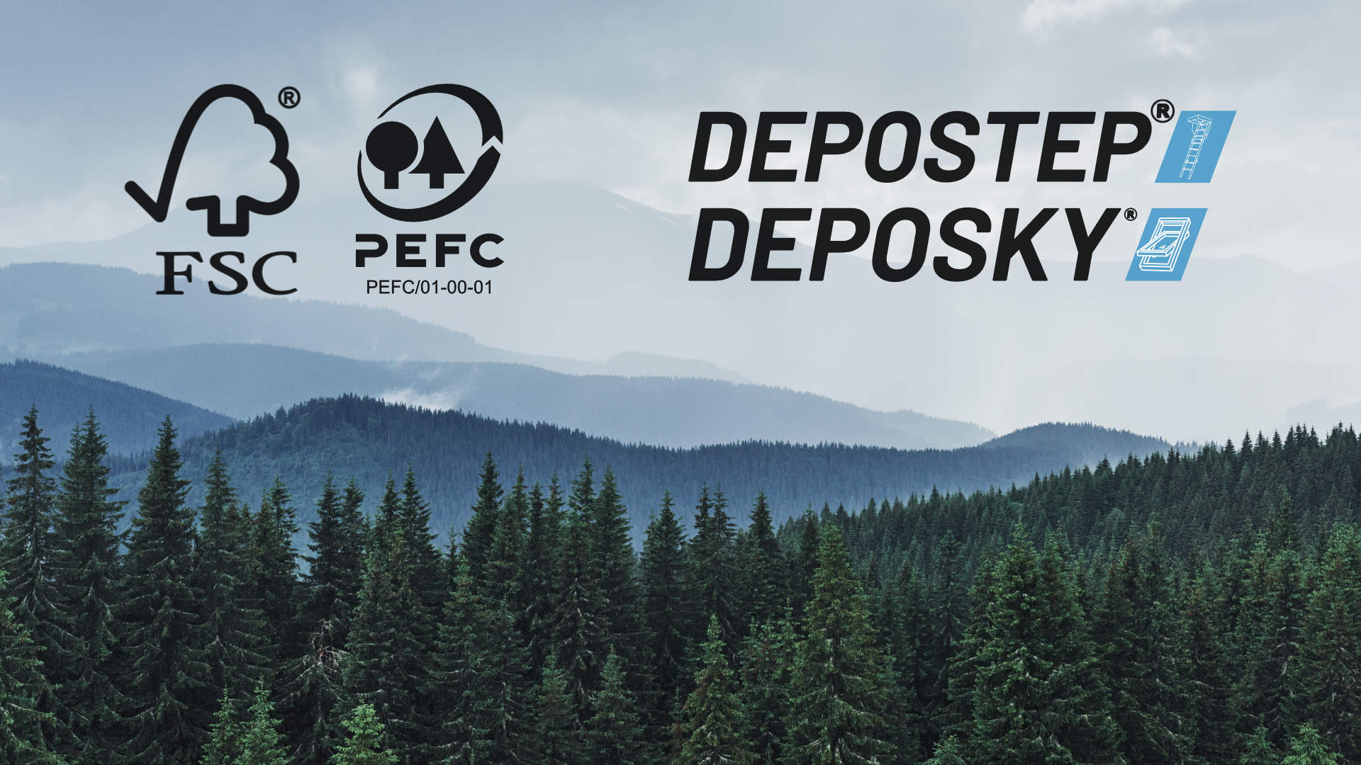 DEPOSTEP si DEPOSKY certificare PEFC atestare pefc si fsc